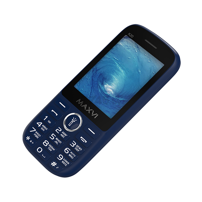 Мобильный телефон MAXVI K20 Blue - Фото 2