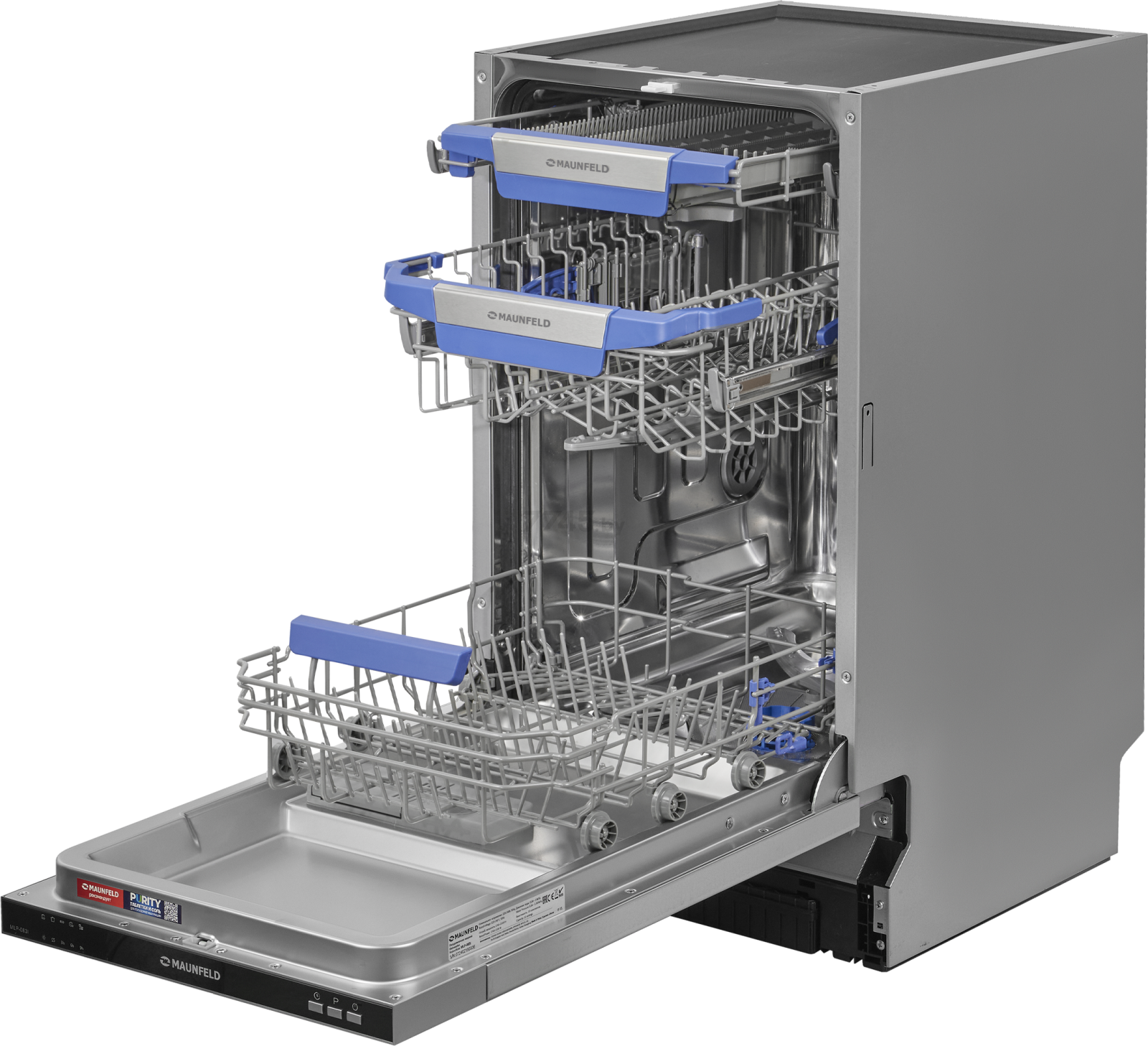 Машина посудомоечная встраиваемая MAUNFELD MLP-083I (КА-00016953) - Фото 7