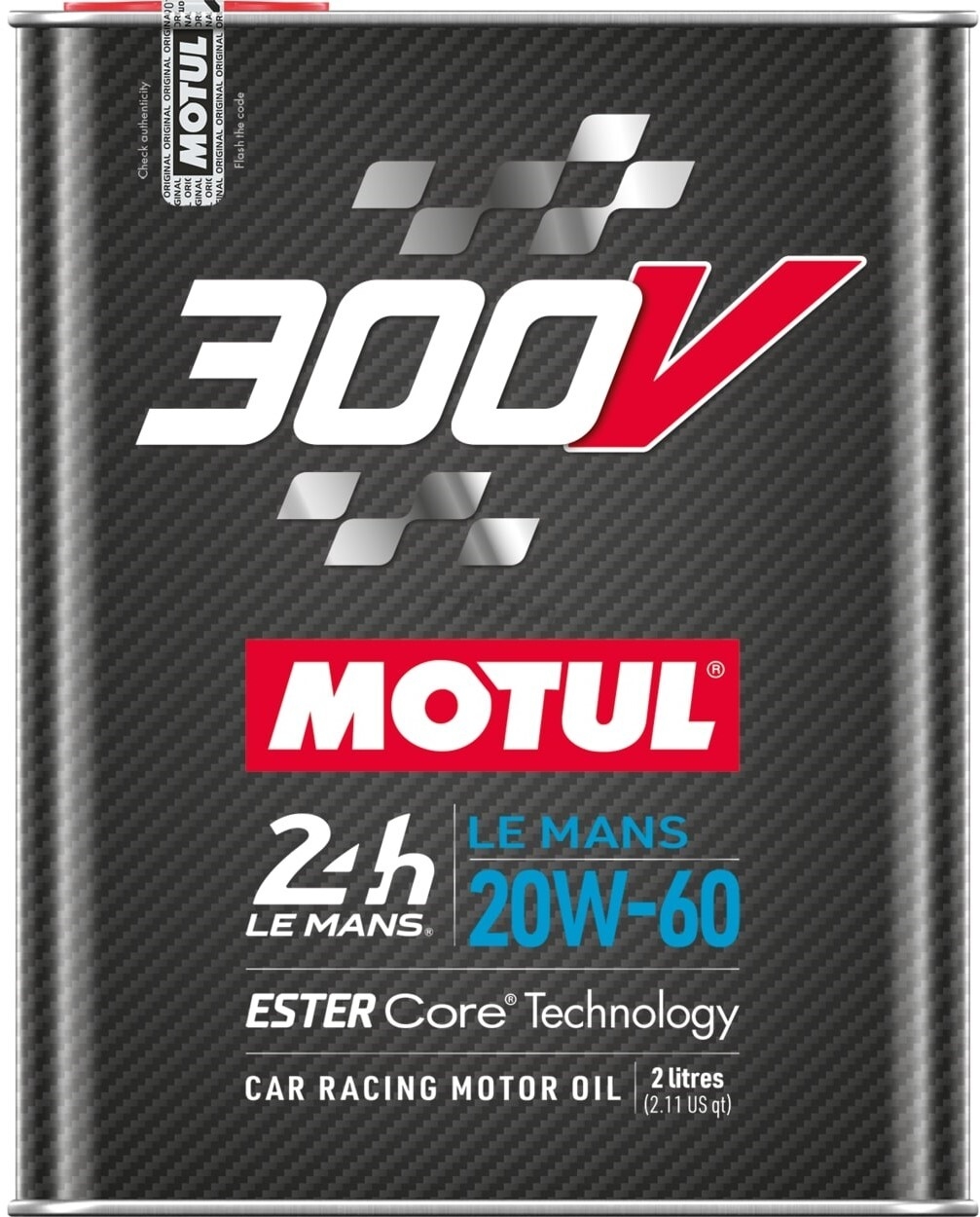 Моторное масло 20W60 синтетическое MOTUL 300V Le Mans 2 л (110824)