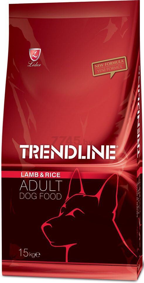 Сухой корм для собак TRENDLINE ягненок с рисом 15 кг (8698995011273)