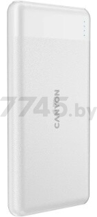 Power Bank CANYON PB-109 10000 mAh белый (CNE-CPB1009W) - Фото 2