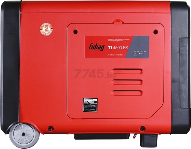 Генератор инверторный бензиновый FUBAG TI 4500 ES (641026) - Фото 4