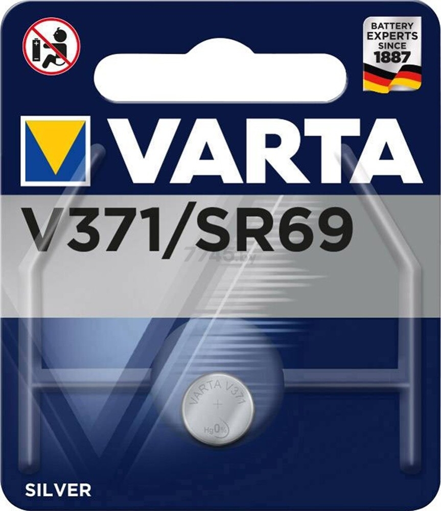 Батарейка V371/SR69 VARTA