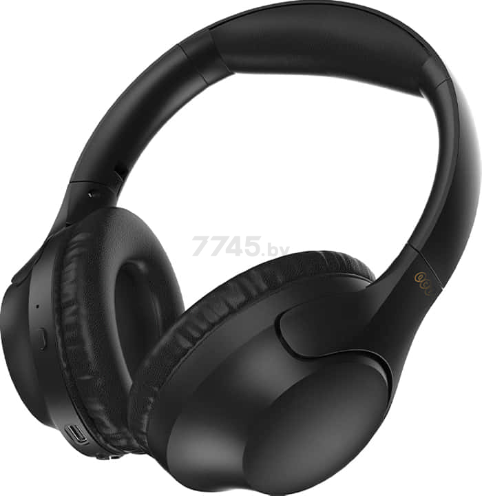 Наушники-гарнитура беспроводные QCY H2 Black (BH22H2A) - Фото 2