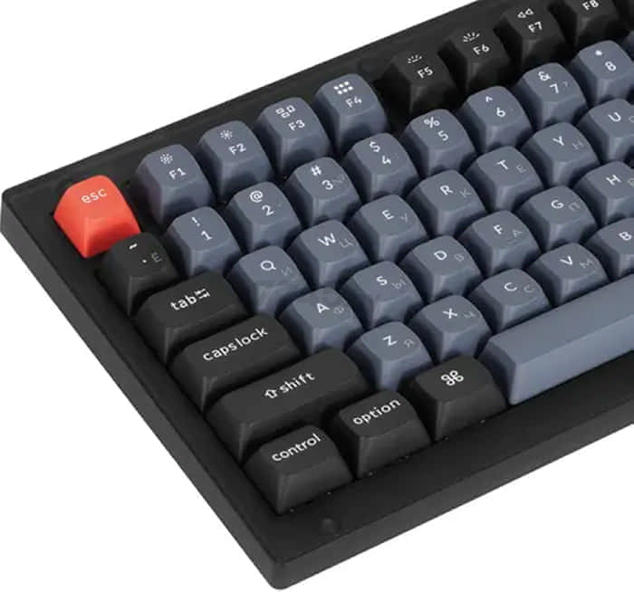 Клавиатура игровая механическая KEYCHRON V1 Knob RGB Brown Switch (V1-C3-RU) - Фото 6