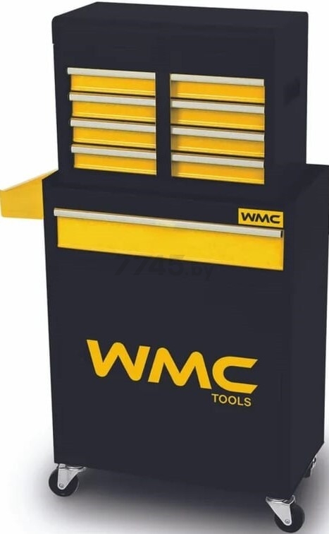 Тележка инструментальная WMC TOOLS с инструментом 253 предмета (WMC-WMC253) - Фото 2