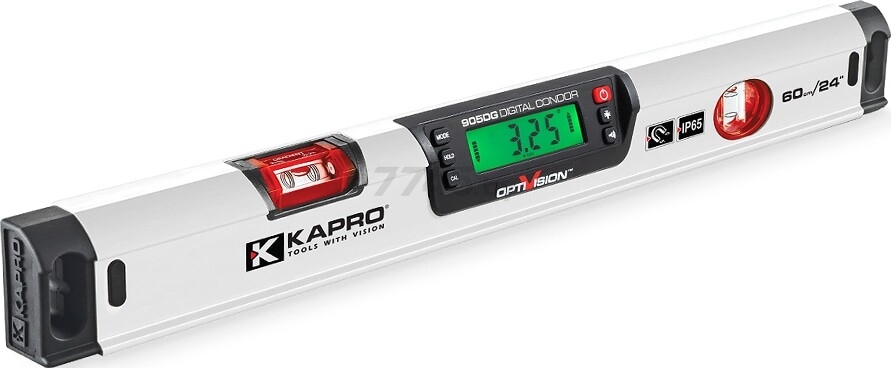 Уровень цифровой 600 мм KAPRO 905D и Уровень лазерный 842 (905D + 842) - Фото 3