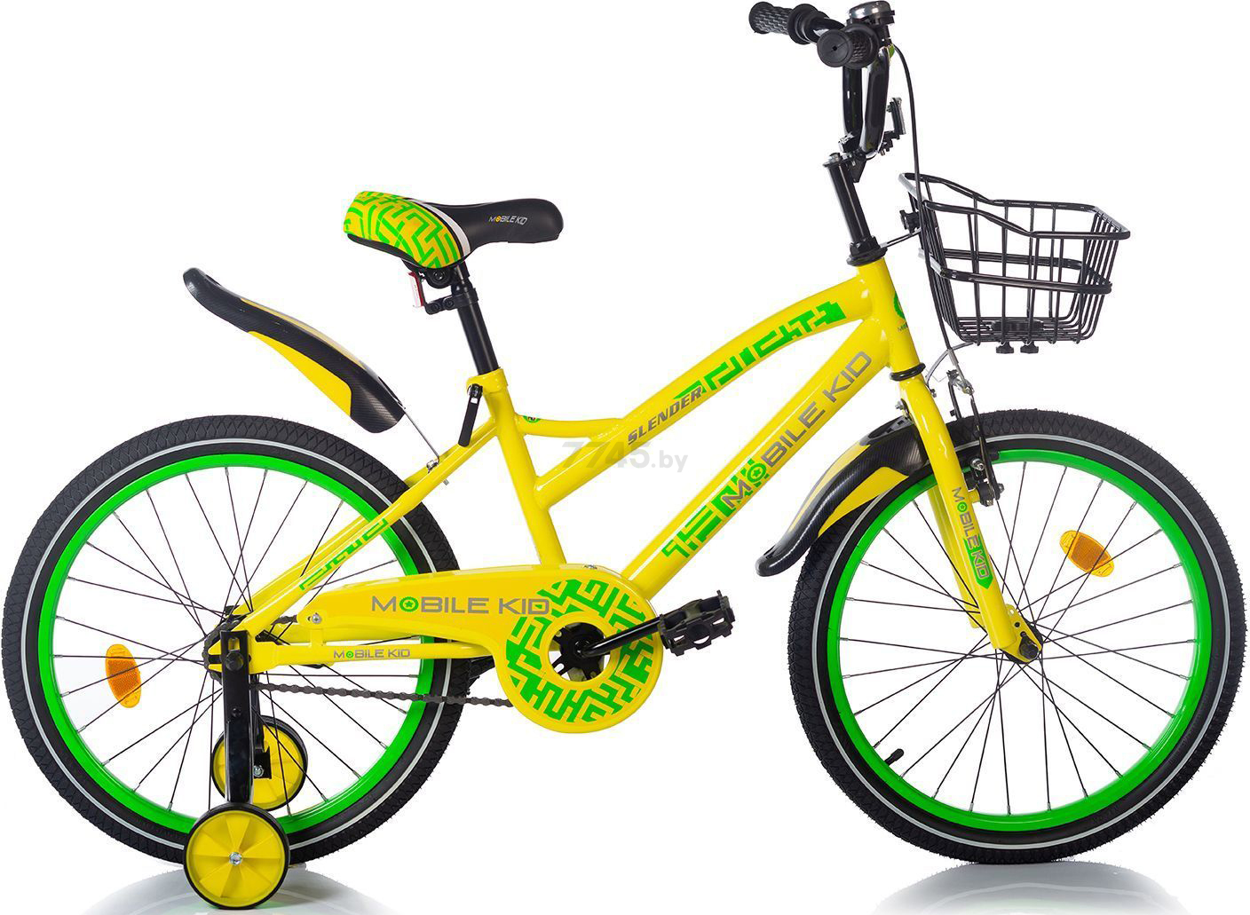 Велосипед детский MOBILE KID Slender 20 Yellow Green (SLENDER20YELLOWGREEN)
