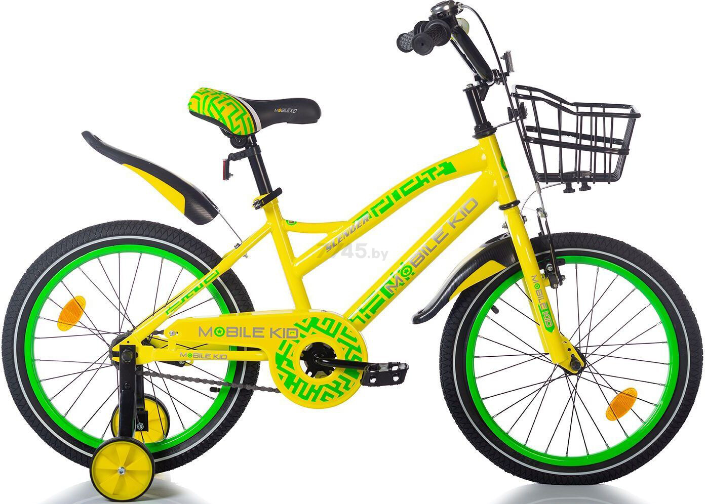 Велосипед детский MOBILE KID Slender 18 Yellow Green (SLENDER18YELLOWGREEN)