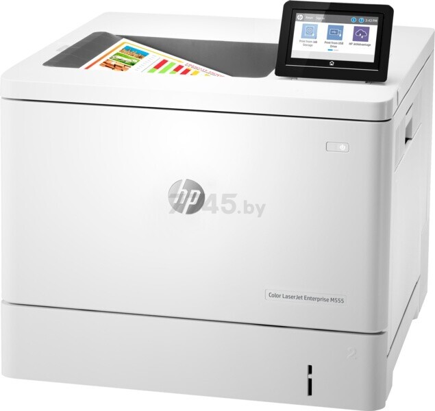 Принтер лазерный HP Color LaserJet Ent M555dn (7ZU78A) - Фото 2