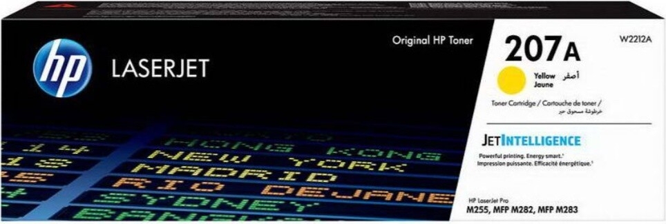 Картридж для принтера HP 207A Yellow LaserJet Toner Cartridge (W2212A)