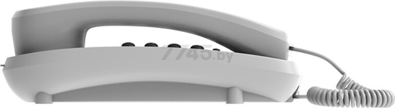 Телефон домашний проводной MAXVI CS-01 White - Фото 6