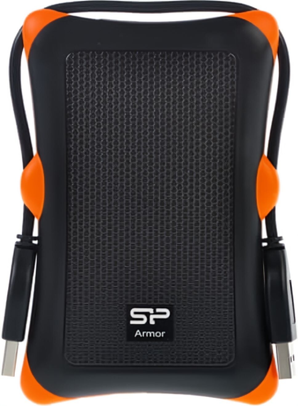 Внешний жесткий диск SILICON POWER Armor A30 1TB Black/Orange (SP010TBPHDA30S3K) - Фото 2