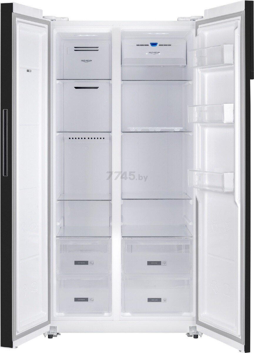 Холодильник WEISSGAUFF WSBS 600 WG NoFrost Inverter - Фото 3
