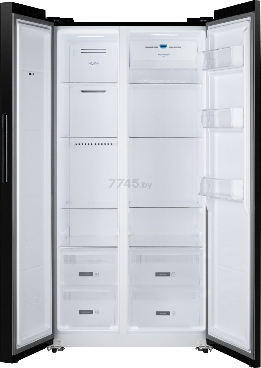 Холодильник WEISSGAUFF WSBS 600 XB NoFrost Inverter - Фото 3