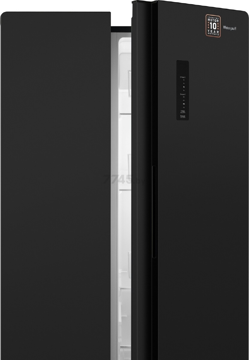 Холодильник WEISSGAUFF WSBS 600 XB NoFrost Inverter - Фото 8