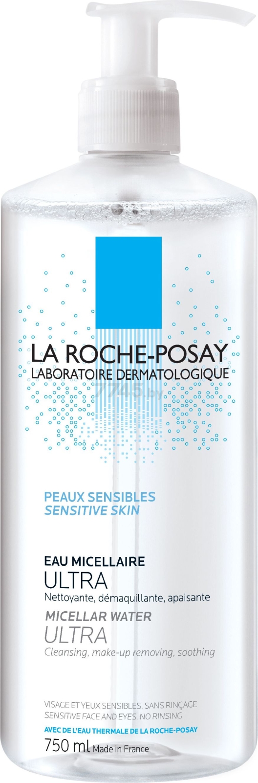 Вода мицеллярная для снятия макияжа LA ROCHE-POSAY Ultra для чувствительной кожи 750 мл (3337872419621)