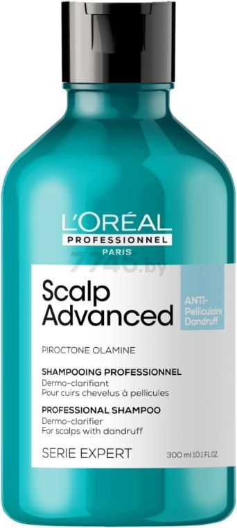 Шампунь LOREAL PROFESSIONNEL Scalp Advanced Serie Expert против перхоти для всех типов волос 300 мл (3474637109387)