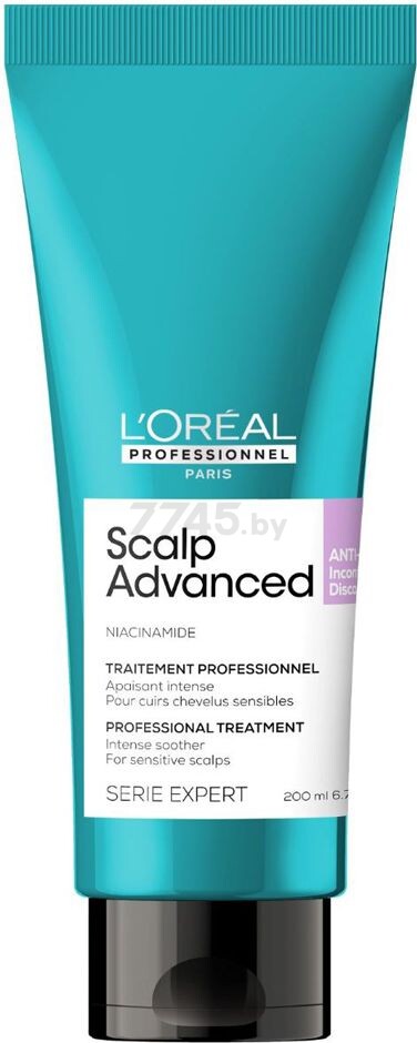 Гель-уход LOREAL PROFESSIONNEL Scalp Advanced Serie Expert успокаивающий для чувствительной кожи головы 200 мл (0391069551)