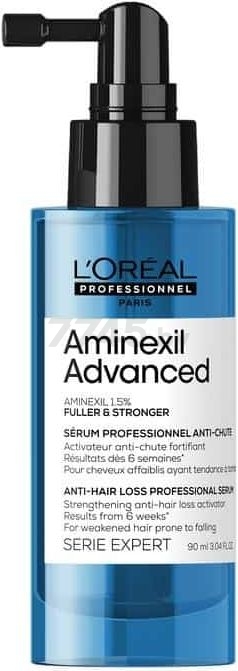 Сыворотка LOREAL PROFESSIONNEL Aminexil Advanced Serie Expert для ослабленных волос против выпадения 90 мл (3474637106331)