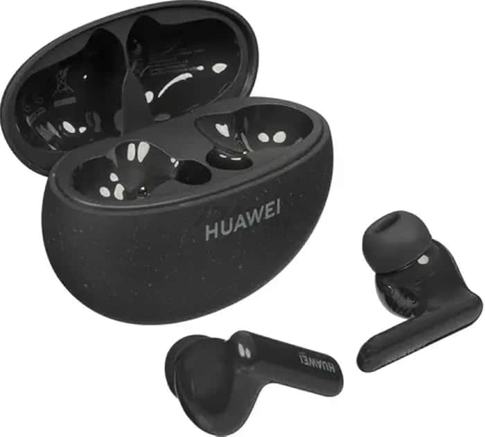 Наушники-гарнитура беспроводные TWS HUAWEI FreeBuds 5i черный гранит - Фото 6