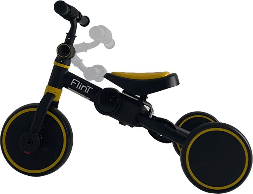 Велосипед-беговел детский трехколесный BUBAGO Flint Black-Yellow (BG-F- 109-3) - Фото 19