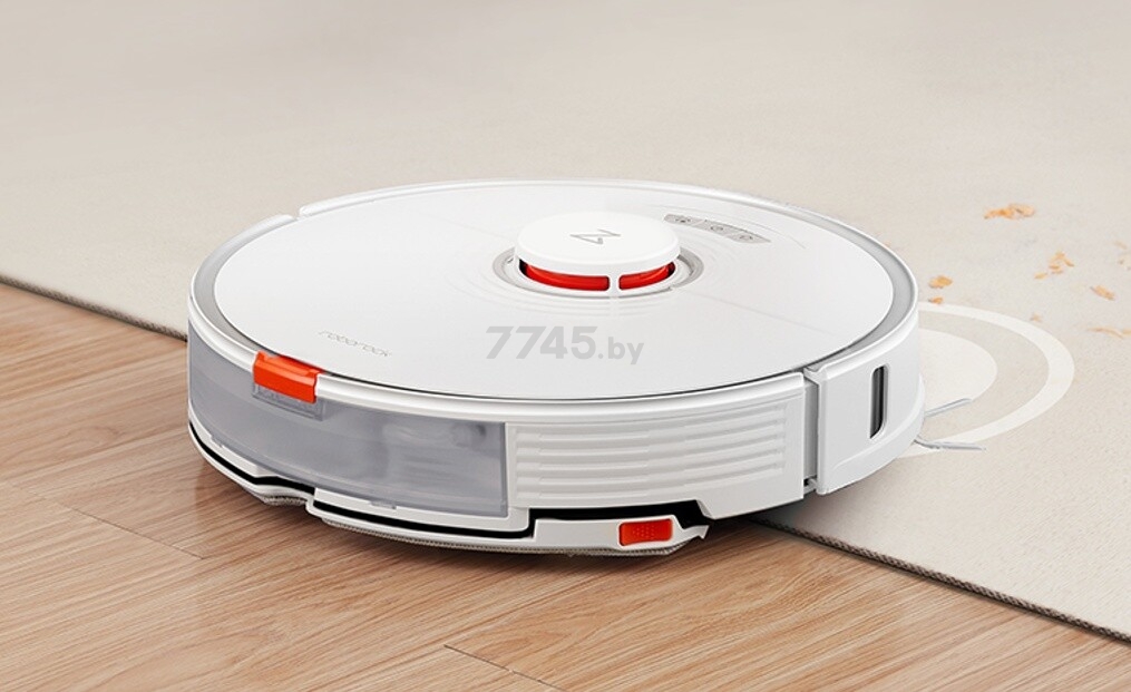 Робот-пылесос ROBOROCK Robot Vacuum S7 белый (S702-00) - Фото 7