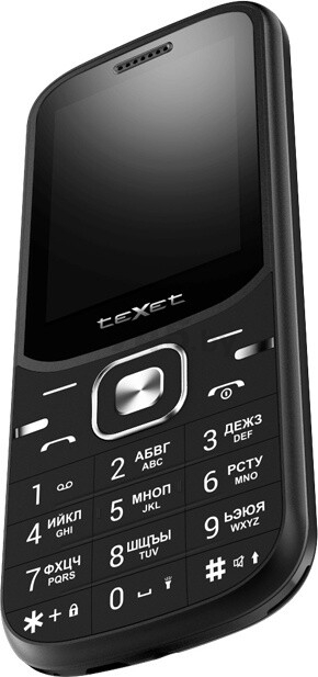 Мобильный телефон TEXET TM-219 Black - Фото 4