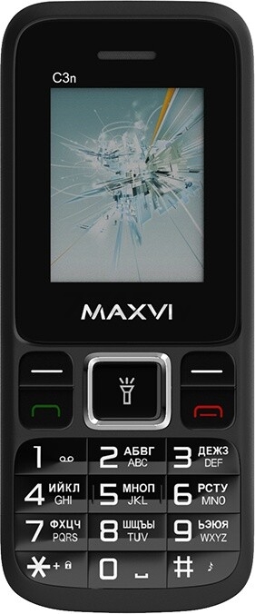 Мобильный телефон MAXVI С 3n Black