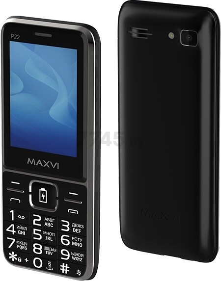 Мобильный телефон MAXVI P22 Black - Фото 2