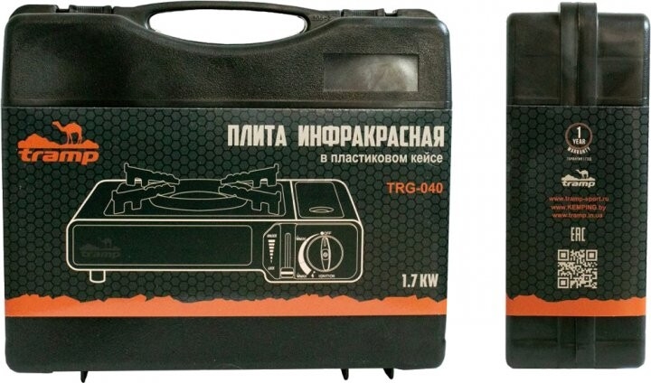 Плита туристическая инфракрасная TRAMP TRG-040 - Фото 3