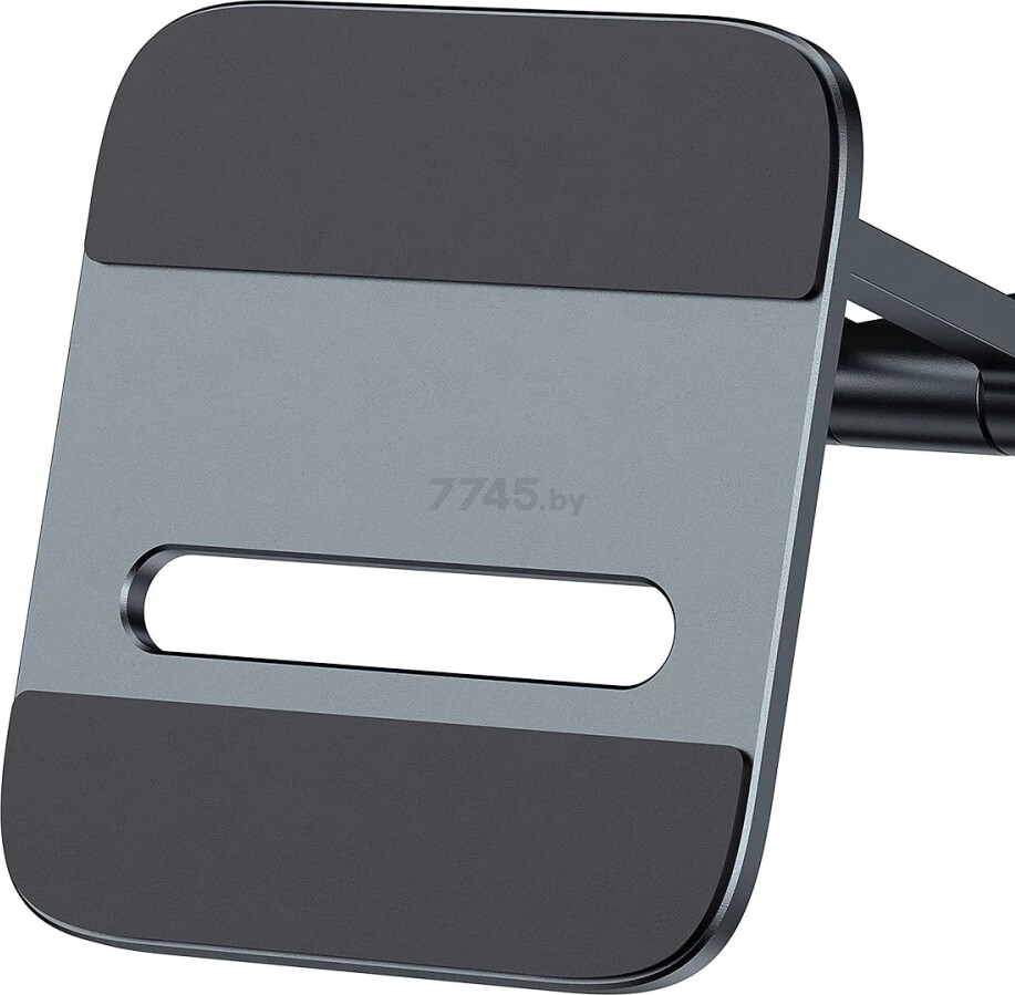 Подставка для планшета BASEUS LUSZ000113 Desktop Biaxial Foldable Metal Stand, Grey - Фото 5