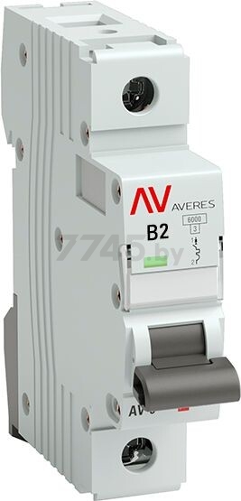 Автоматический выключатель EKF Avers AV-6 1P 2A B 6кА (mcb6-1-02B-av)