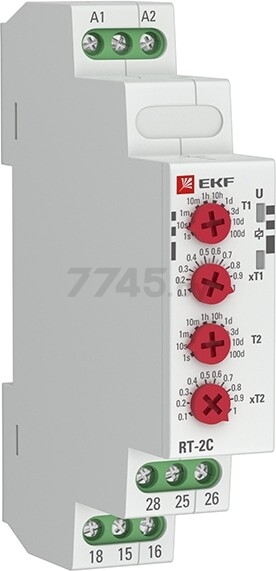 Реле времени RT-2C EKF PROxima (rt-2c)