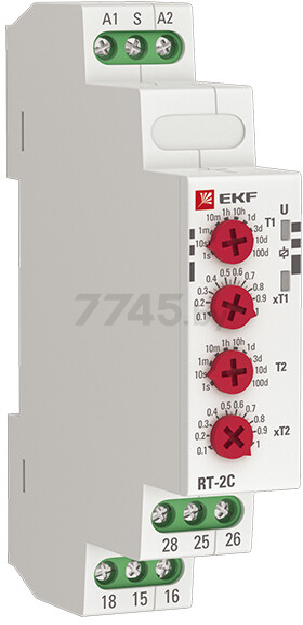 Реле времени RT-2C 12-240В EKF PROxima (rt-2c-12-240) - Фото 2