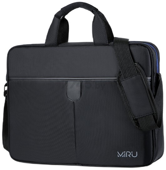 Сумка для ноутбука MIRU ClassTop 15,6" черный (1001) - Фото 2