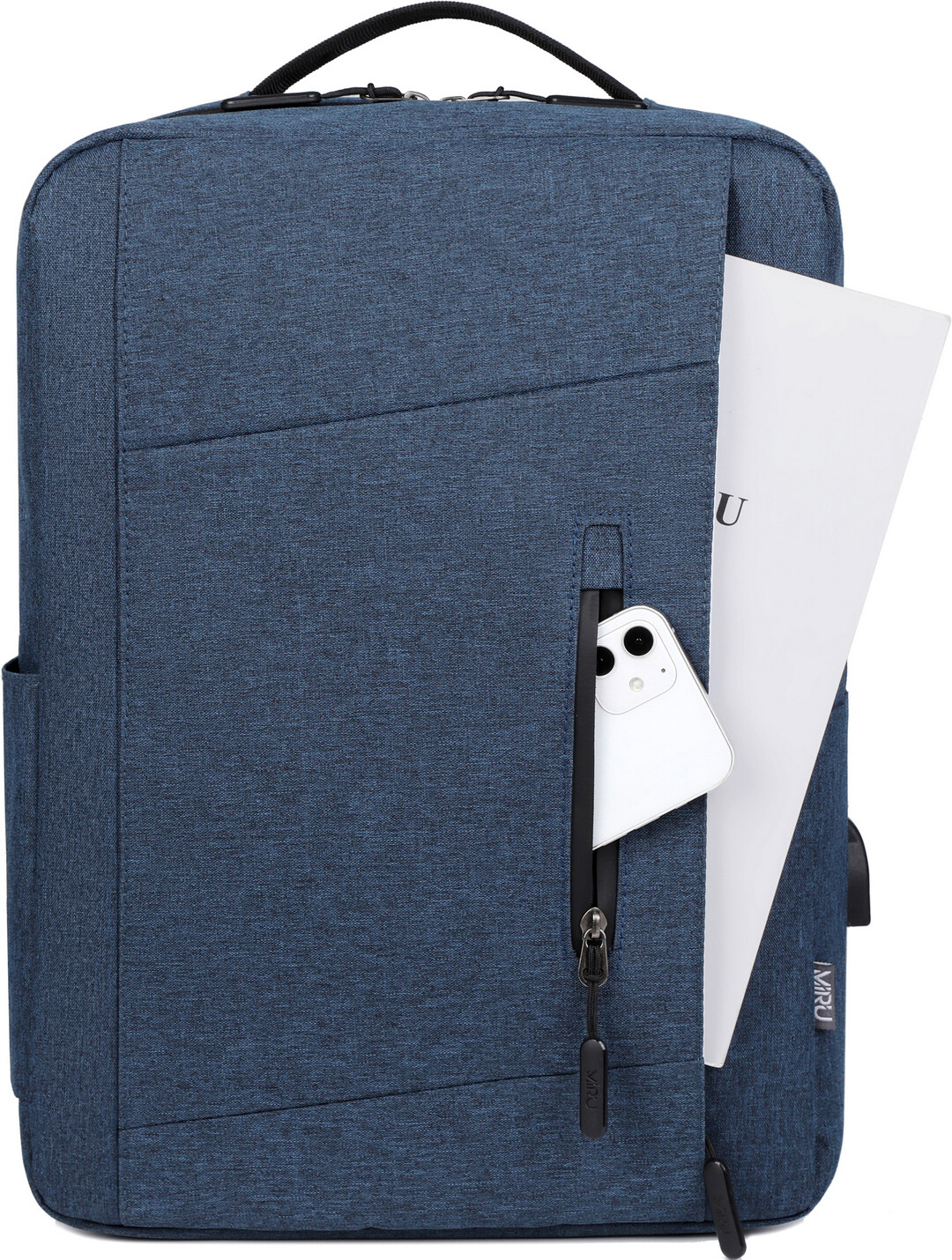 Рюкзак для ноутбука MIRU MBP-1051 Skinny 15.6" синий - Фото 6