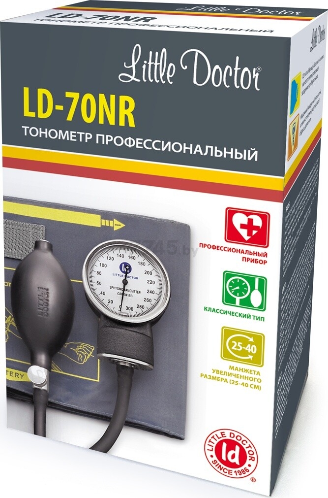 Тонометр LITTLE DOCTOR LD-70NR - Фото 3