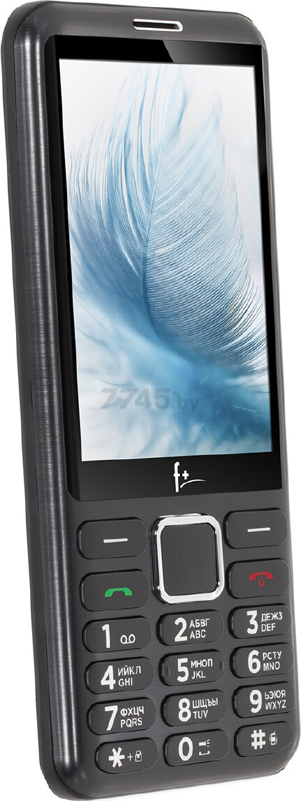 Мобильный телефон F+ S350 серый (S350 DARK GREY) - Фото 2