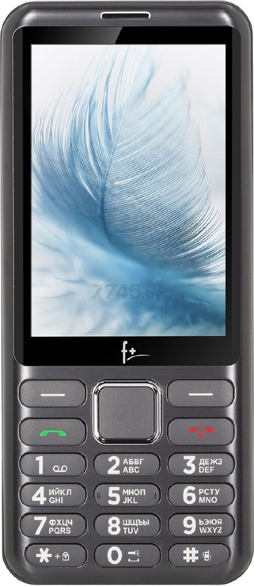 Мобильный телефон F+ S350 серый (S350 DARK GREY)