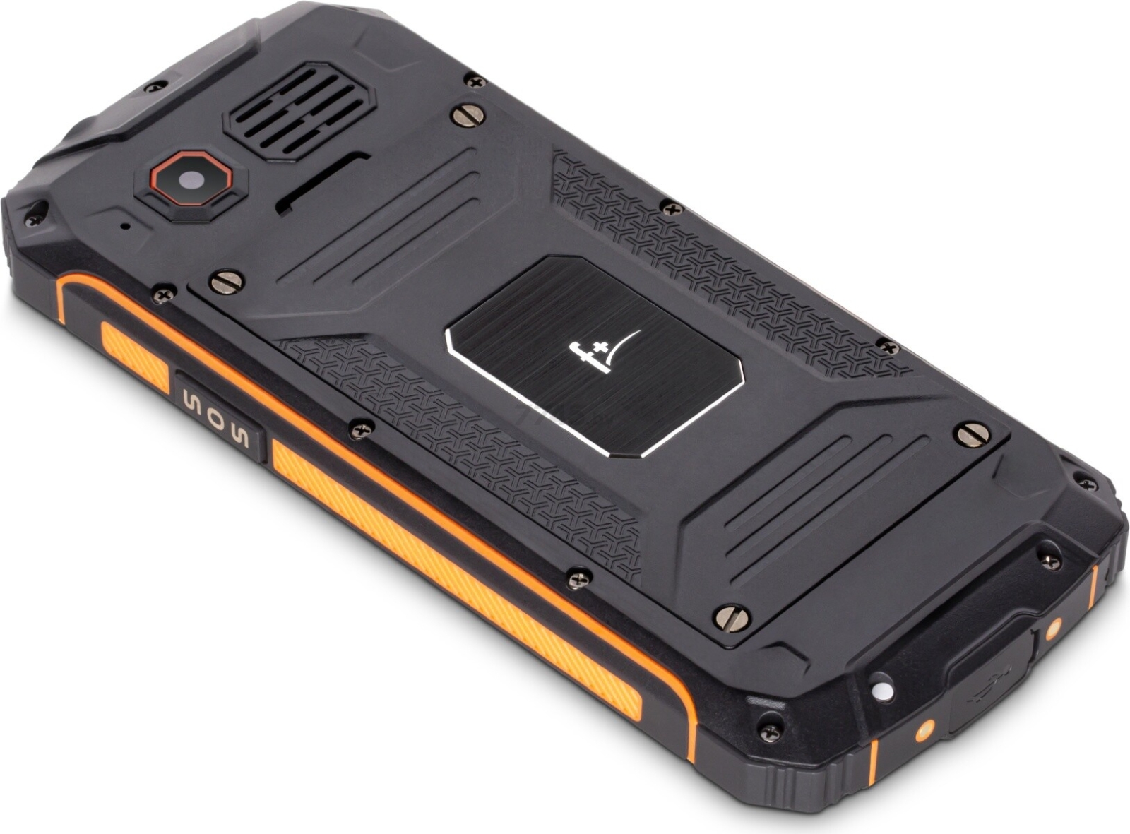 Мобильный телефон F+ R280C черный/оранжевый (R280C BLACK-ORANGE) - Фото 9