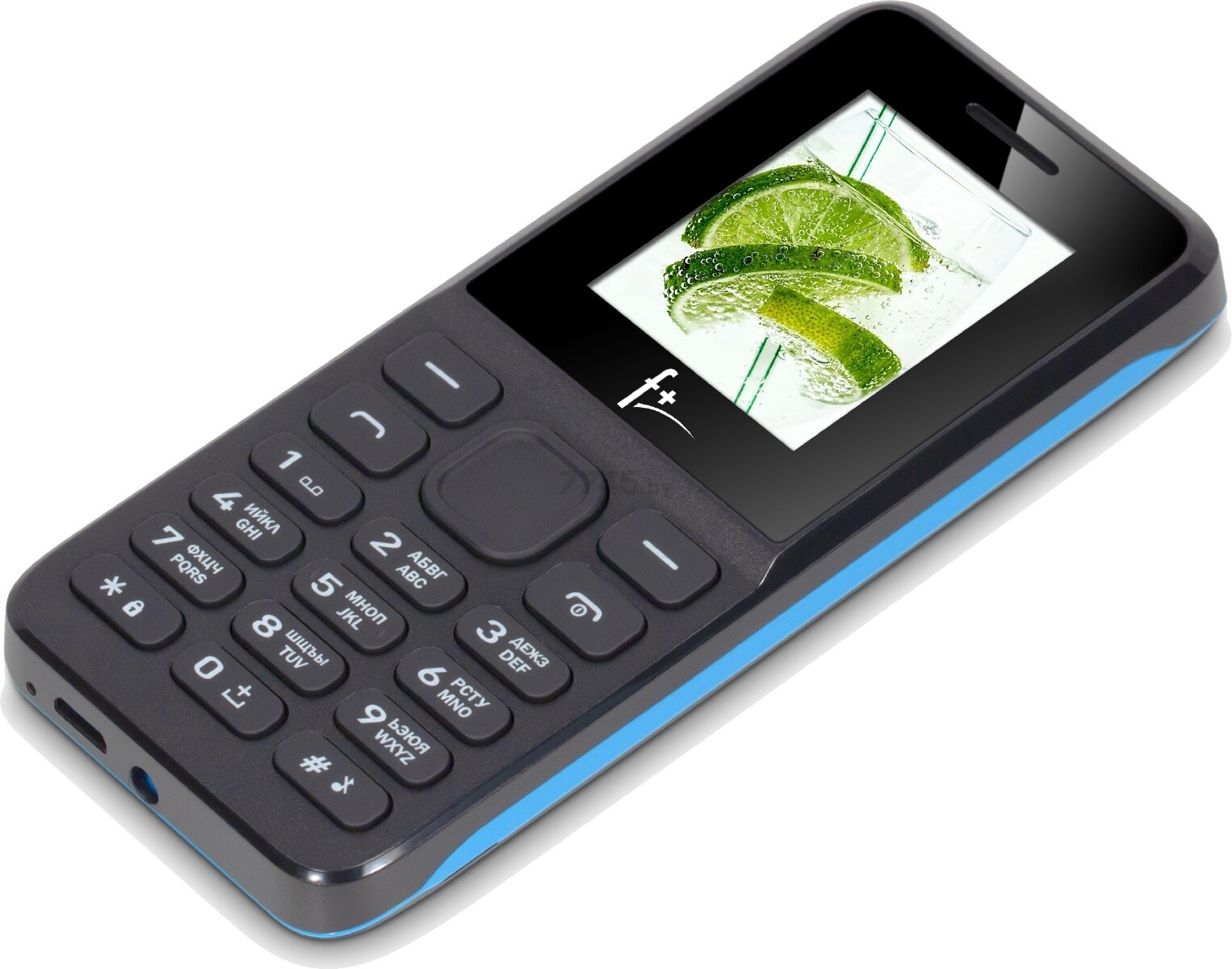 Мобильный телефон F+ B170 черный (B170 BLACK) - Фото 5