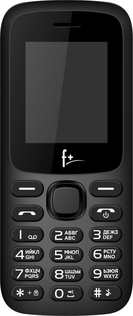 Мобильный телефон F+ F197 черный (F197 BLACK)