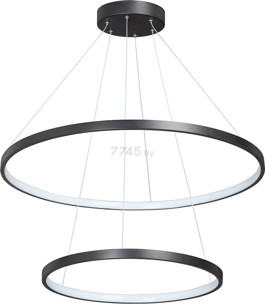 Светильник подвесной светодиодный VITALUCE V04614-13/2S  черный