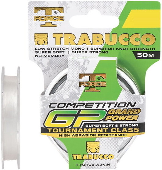 Леска монофильная TRABUCCO T-Force Competition GP Grand Power 0,08 мм/50 м (052-73-080)