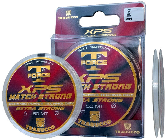 Леска монофильная TRABUCCO T-Force XPS Match Strong 0,09 мм/50 м (053-80-090)