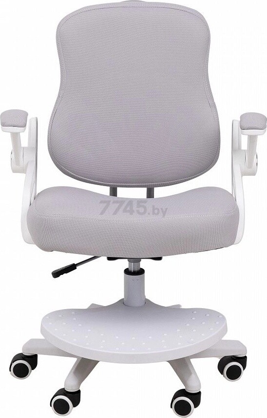 Кресло компьютерное AKSHOME Swan ткань серый (84771) - Фото 2