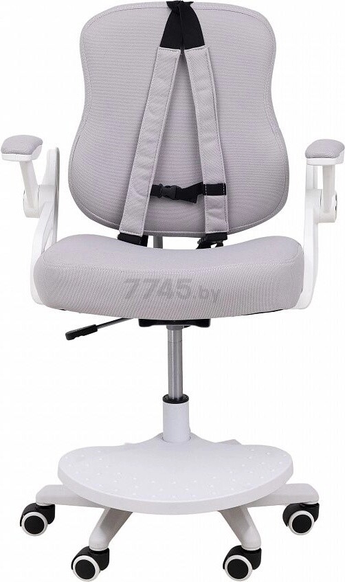 Кресло компьютерное AKSHOME Swan ткань серый (84771) - Фото 3