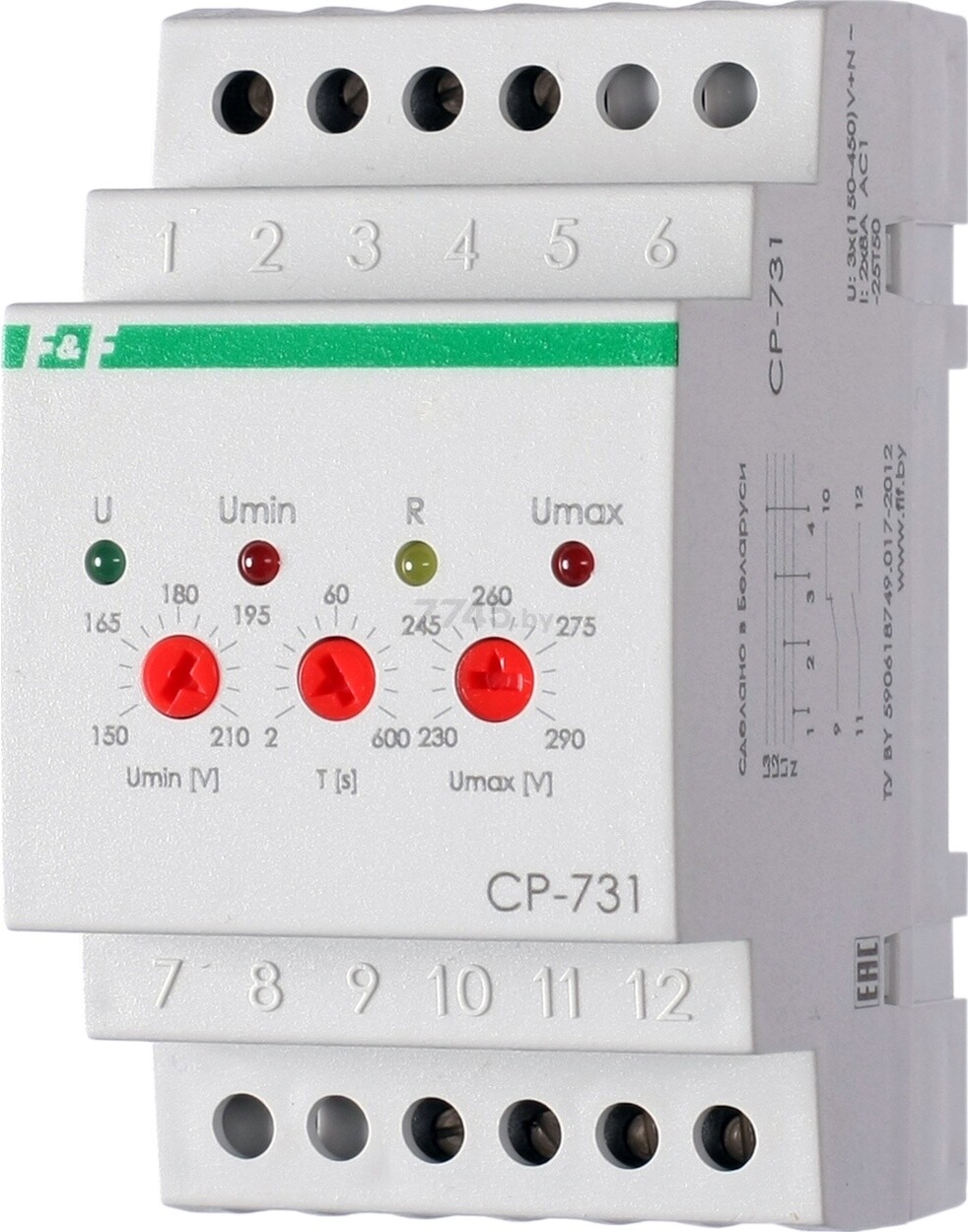 Реле контроля напряжения ЕВРОАВТОМАТИКА CP-731 (EA04.009.005)