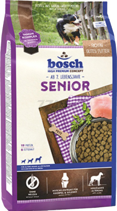 Сухой корм для пожилых собак BOSCH PETFOOD Senior 2,5 кг (5216025)